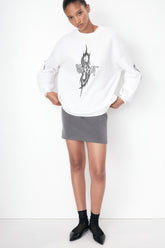 Sweatshirt oversize com estampado