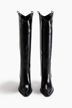 Botas estilo western pelo joelho