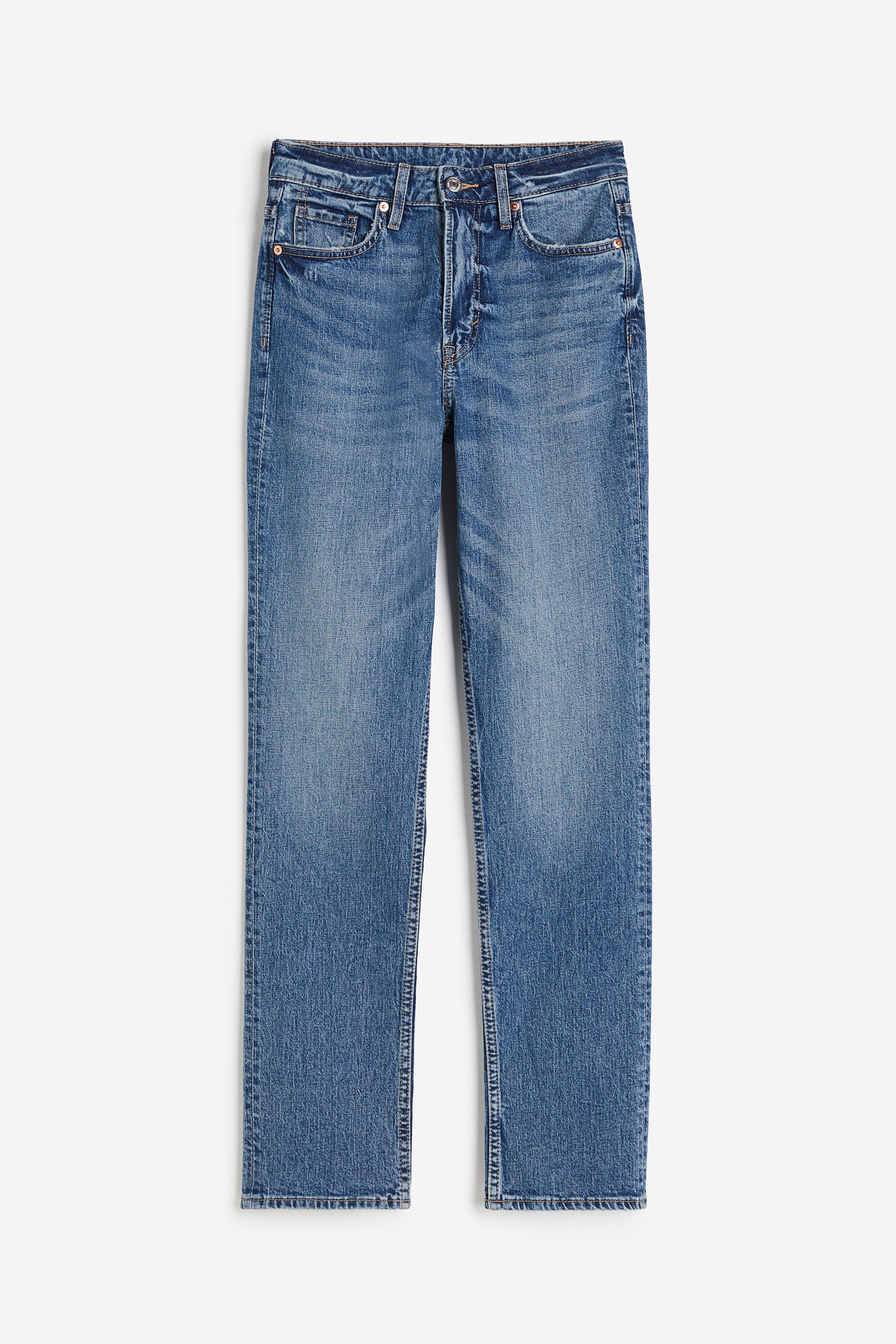 Slim Straight High Jeans