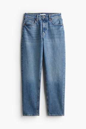 Slim Mom High Ankle Jeans